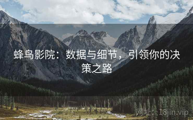 蜂鸟影院：数据与细节，引领你的决策之路